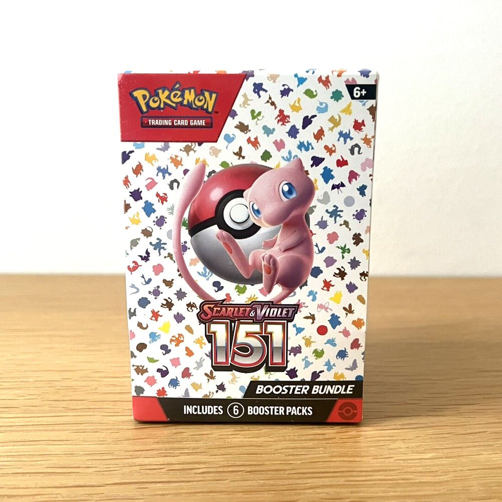 Pokémon TCG: Scarlet & Violet 151 Booster Bundle (Sealed, 6 Packs)