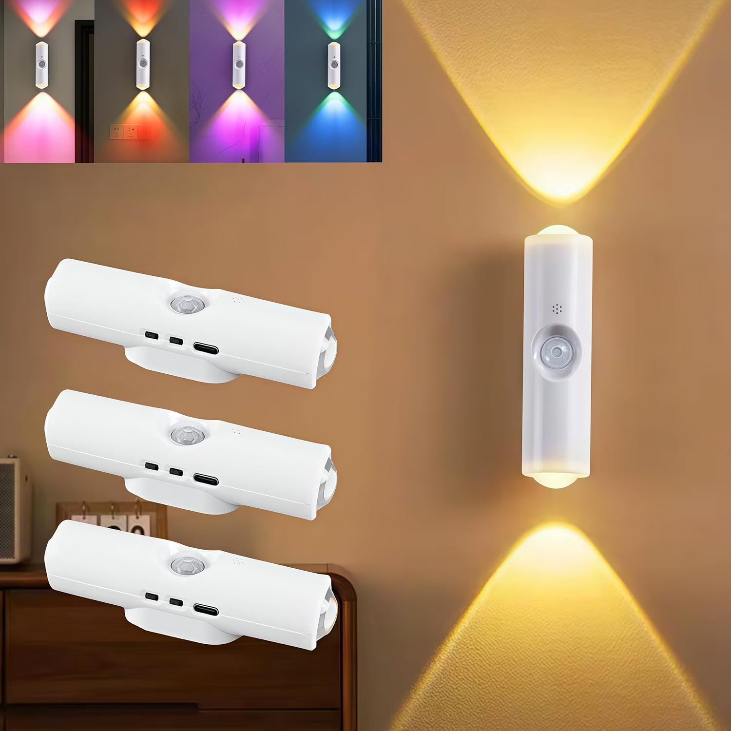 Color Changing Motion Sensor Light
